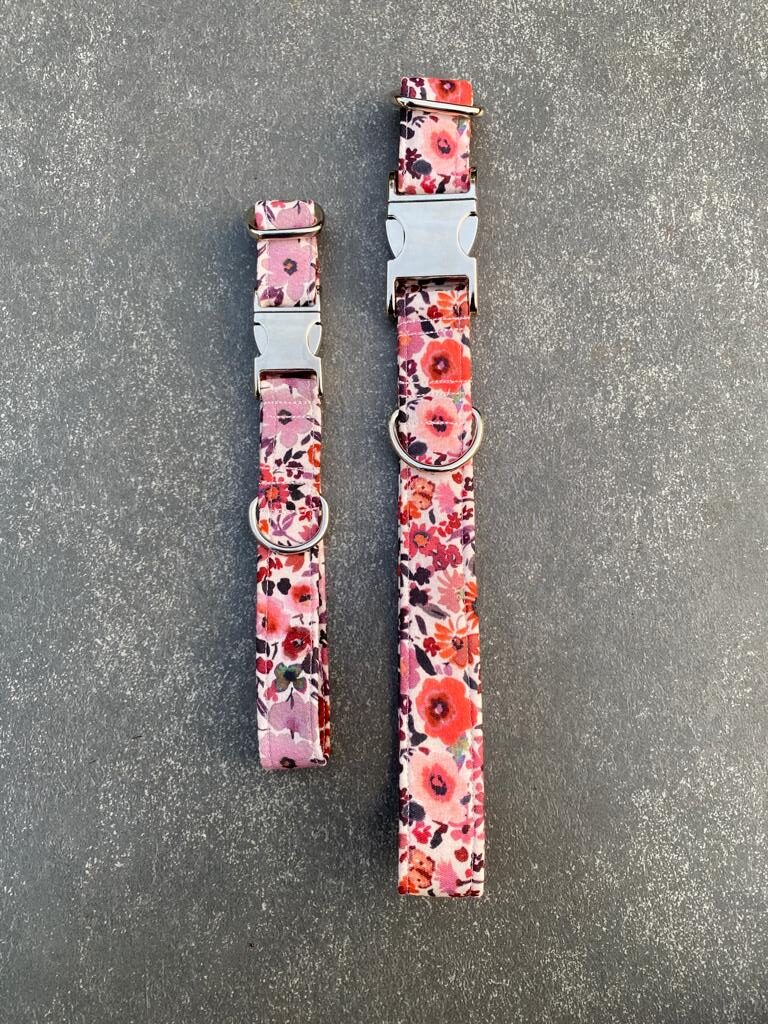 Halsband bloemen