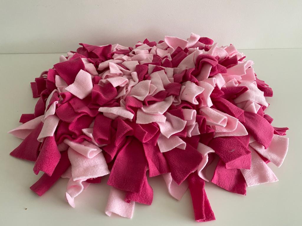 Snuffelmat roze